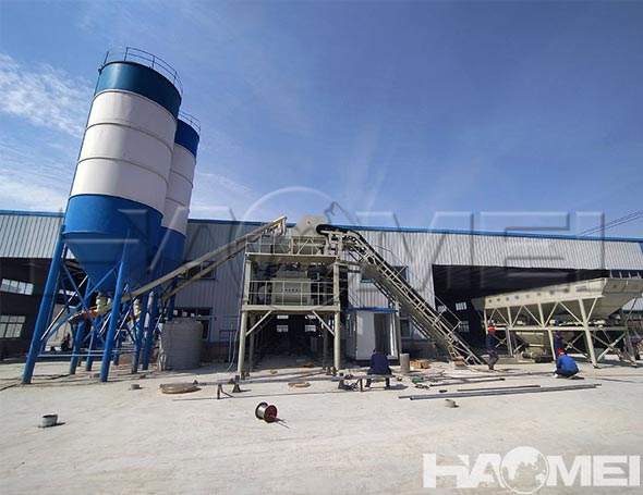 concrete batch plant production rate