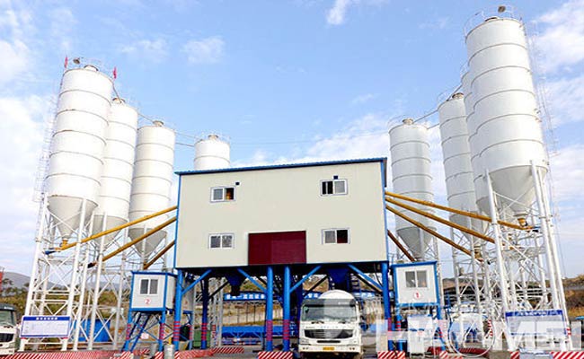 ready mix concrete batching plant price