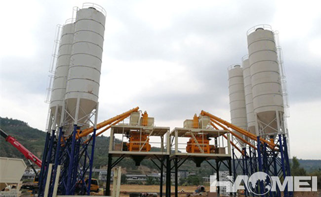 types of batching plant