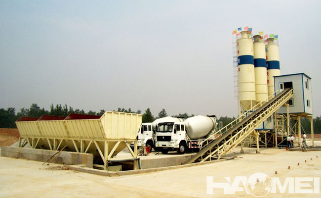 concrete batch plant dust control